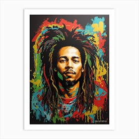 Bob Marley Print Art Print