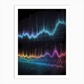 Abstract Graphs Art Print