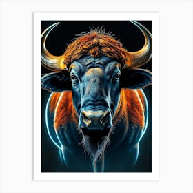 Wild Animal Creative Portrait 26 Art Print