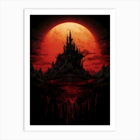 Castle Of Blood Art Print