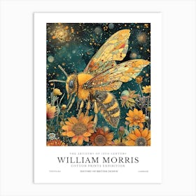 William Morris Exhibition Insects Series 23 Art Print