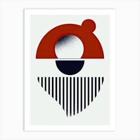 Zurich Dynamics Minimalist Bauhaus Art Print