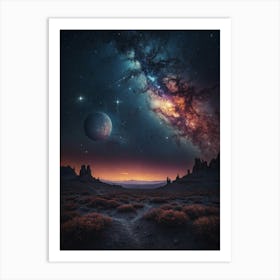 Milky Way 1 Art Print