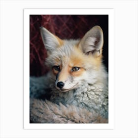 Bengal Fox Photorealistic 3 Art Print