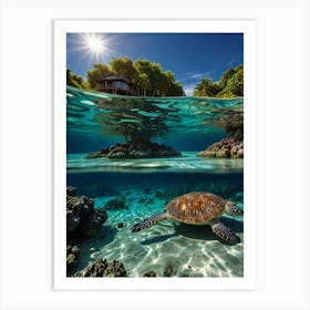 Tahiti Art Print