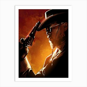 Django Unchained III Art Print