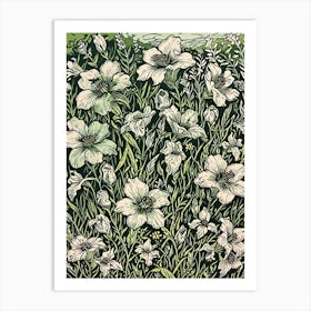 Wildflowers 1 Art Print