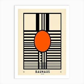 Bauhaus exhibition print 1 Art Print