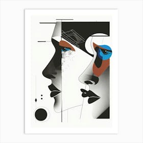 Portrait Of A Woman 536 Art Print