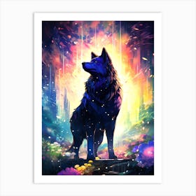 Wolf In The City Art Print