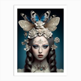 Fluttering Butterflies Art Print