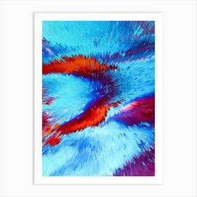 Acrylic Extruded Painting 3 Art Print