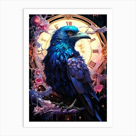 Crow Forest Art Print