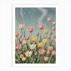 Flower Celebrations Art Print