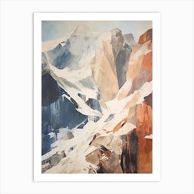 Mount Whitney Usa 5 Mountain Painting Art Print