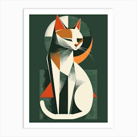 Cat Art 859 Art Print