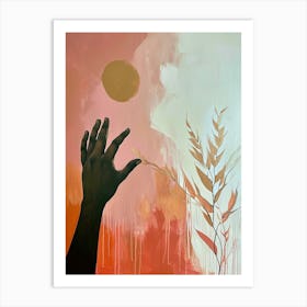 Ethereal Sun of Africa Art Print