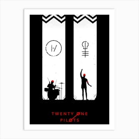 Twenty One Pilots 2 Art Print