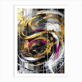 Abstract Painting 1529 Art Print