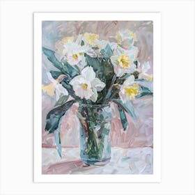 A World Of Flowers Daffodils 1 Painting Art Print