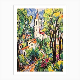 Ravenna Italy 1 Fauvist Painting Art Print