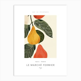 Figs Le Marche Fermier Poster 2 Art Print