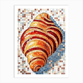 Mosaic Shell 2 Art Print