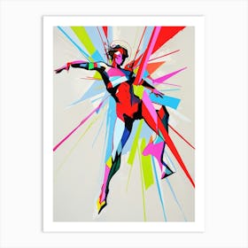 'Flying Girl' Art Print