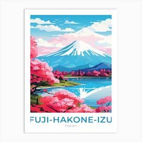 Japan Fuji Hakone Izu National Park Travel Art Print