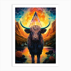 Highland Bull 2 Art Print