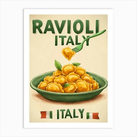 Ravioli Italy Art Print