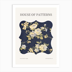 Floral Pattern Poster 24 Art Print