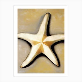 Starfish Symbol Abstract Painting Art Print