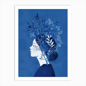 Woman'S Head 15 Art Print