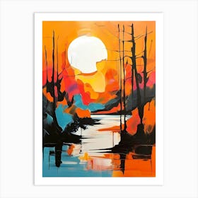 Sunset 16 Art Print