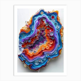 Agate Art Print