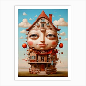 House Of Dolls Art Print