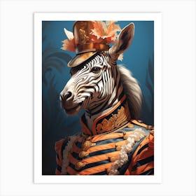 Zebra Art Print