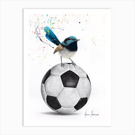 World Cup Wren Art Print