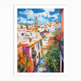 Seville Spain 3 Fauvist Painting Art Print