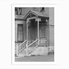 Detail Of House, Telluride, Colorado By Russell Lee Art Print