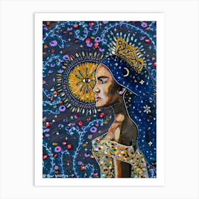 Queen Of The Stars Art Print