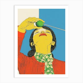 Asian Woman 2 Art Print