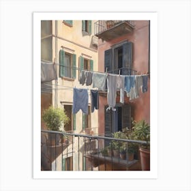 Laundry Poems 8 Art Print