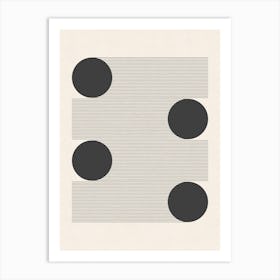 Dots And Lines Art Print
