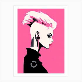 Barbenheimer punk art Art Print