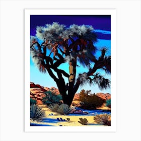 Typical Joshua Tree Nat Viga Style  (9) Art Print