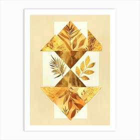 Gold Leaf 20 Art Print