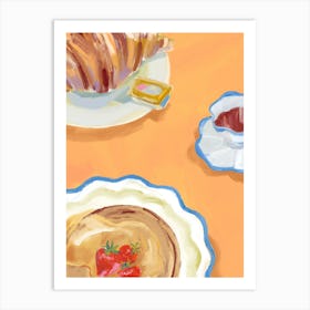 Breakfast Art Print