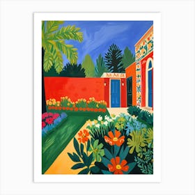 Garden By Robert Gilbert Art Print